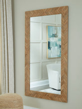 Prime Furniture - Ashley Furniture - Waylane Mirror - Floor Mirror / Brown - A8010347